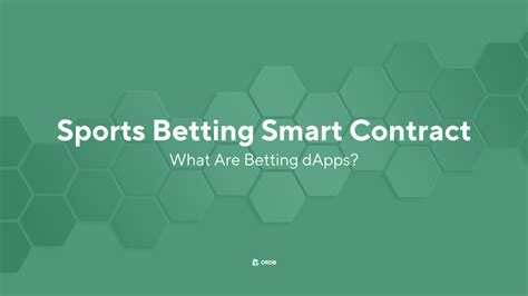 sports betting dapp|Online Betting: Blockchain and Gambling dApps .